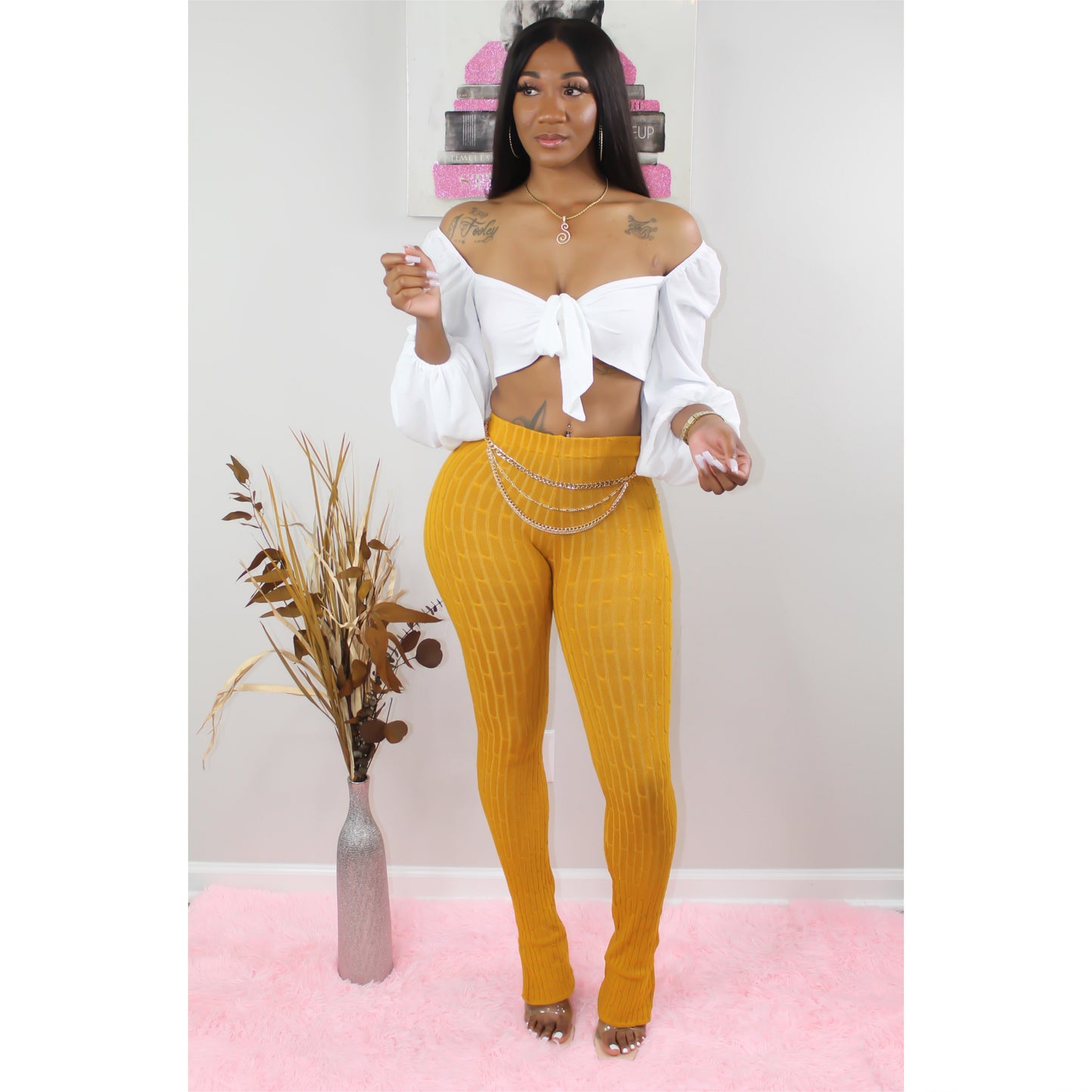 Ebony (Mustard)