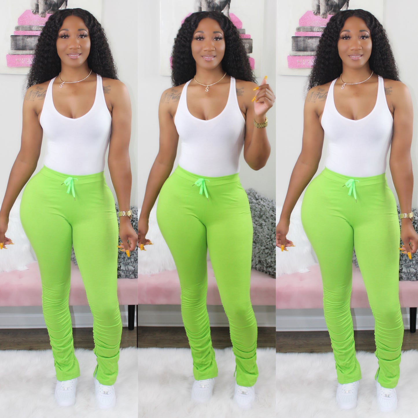 Stacked Up (Green)